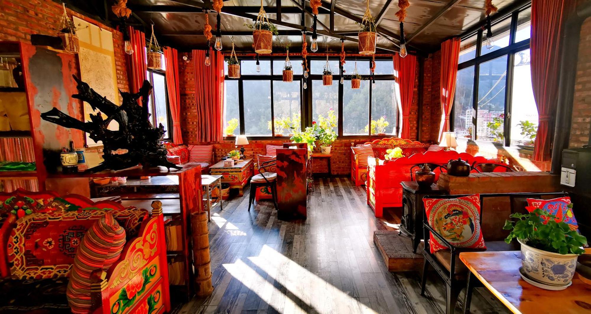 Kangding Guozhuang Nan Wu Hao Boutique Inn Bagian luar foto
